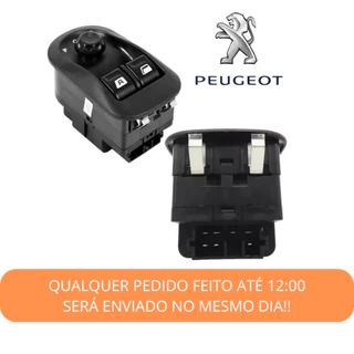 Interruptor Botao Comando Vidro Retrovisor Peugeot 206 207