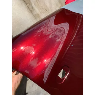 Tinta automotiva poliéster vermelho Black Cherry base+efeito 450ml