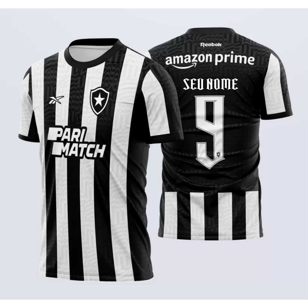 Camisa do Botafogo Personalizada com SEU NOME