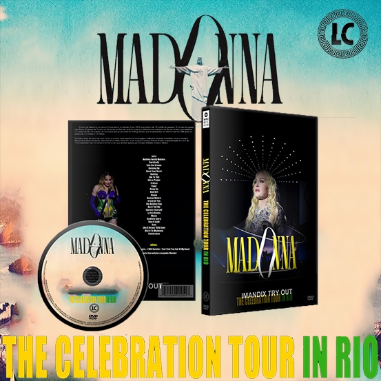 DVD MADONNA THE CELEBRATION TOUR IN RIO | Shopee Brasil