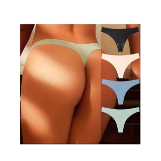 Kit 4 Calcinha Fio Feminina Sem Costura Corte A Laser
