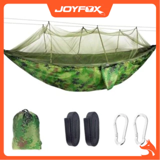 Rede De Dormir Descanso Com Mosquiteiro Camping 300kg JOYFOX