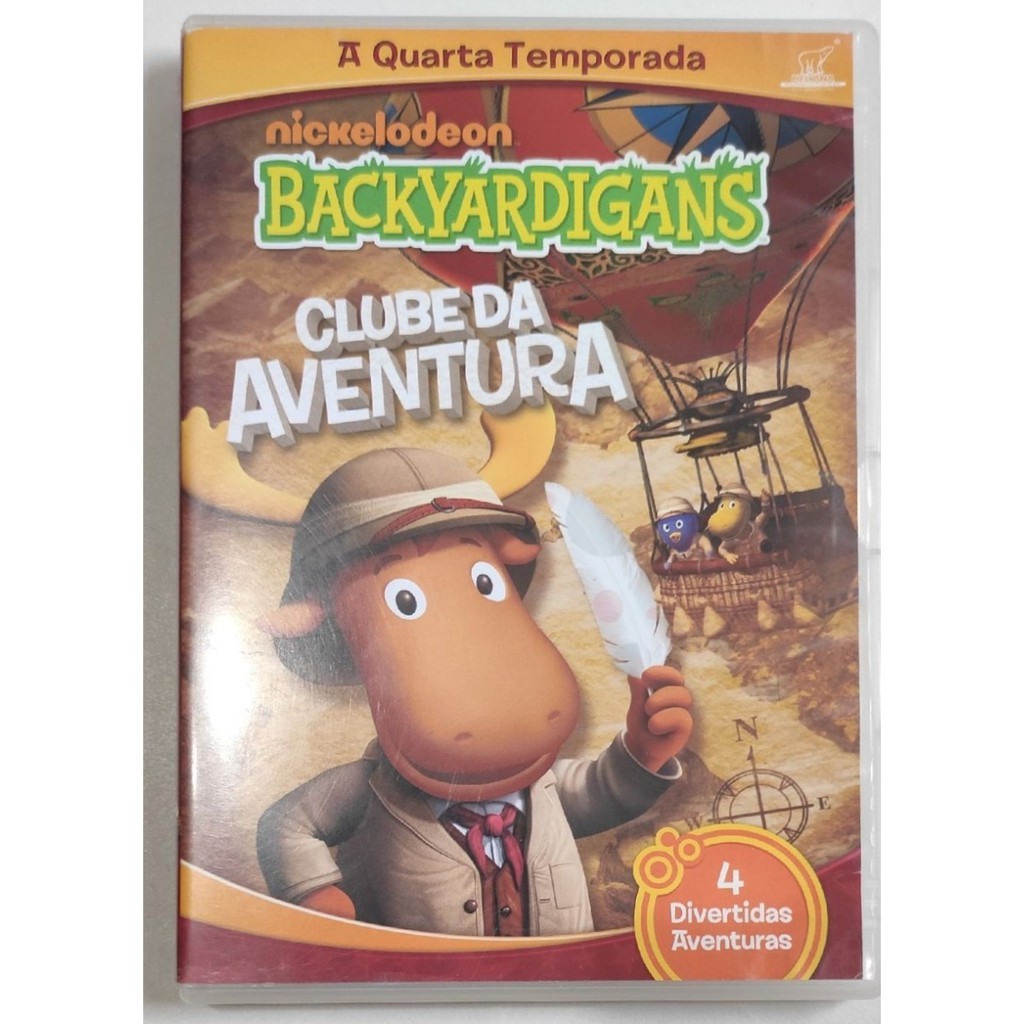 DVD Backyardigans, Clube da Aventura | Shopee Brasil
