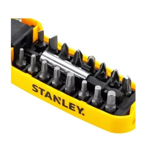 Jogo Kit Bits Para Parafusar 17 Peças Stanley Sta2130