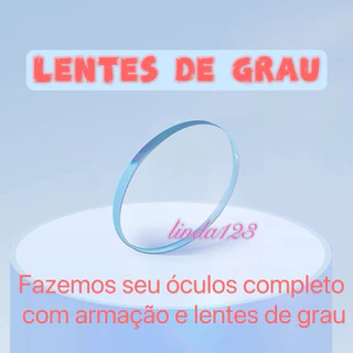 Par Lentes para colocar seu grau completo óculos com Hipermetropia Miopia Astigmatismo Presbiopia