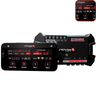 Processador Stx 2436 Bt Audio Stetsom App Lancamento 2023