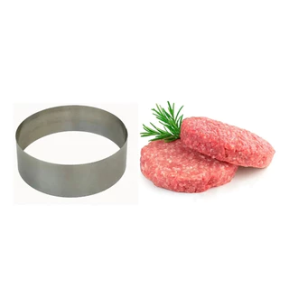 Modelador de Hambúrguer - Aço Inox