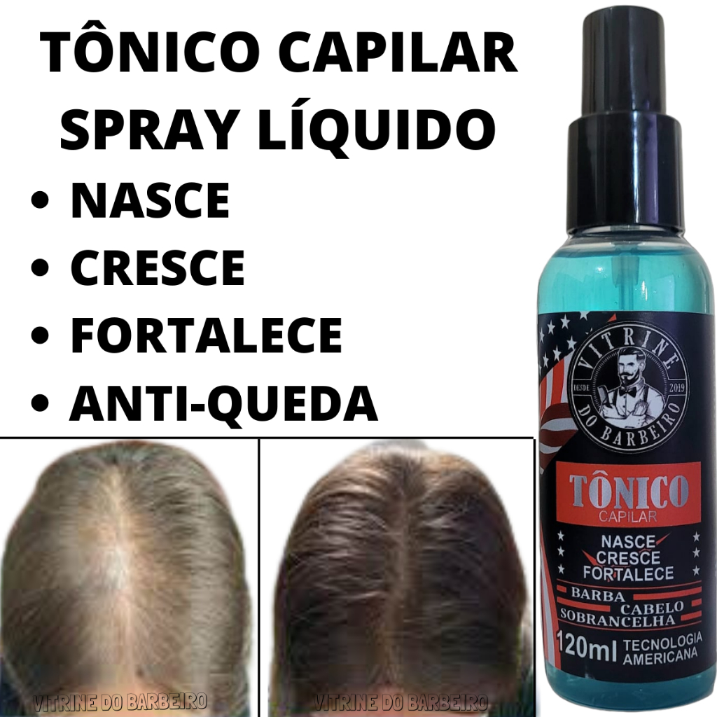 Tônico Capilar Para Evitar Queda De Cabelo e Fortalecer Os Fios ...