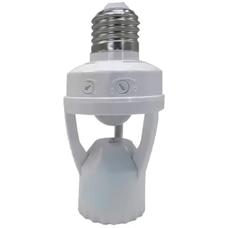 Sensor De Presença Teto Segurança Com Fotocélula Econômica Para Lâmpada Programável Bivolt em Oferta na Shopee