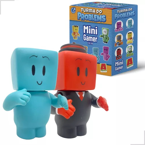 Kit Boneco Minecraft Melzinha Problems Zoom Mel Kadu Stick Mini12cm ...