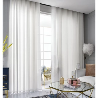Cortina Trilho Suiço Luxo Glamour 6m ou 4m Branco Bege Palha Suisso off White Rustico Persiana Linho