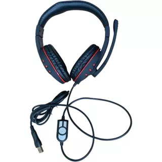 Fone de Ouvido RGB Gamer SH-Q7 Entrada USB e LEF-1040 Entrada USB 7,1