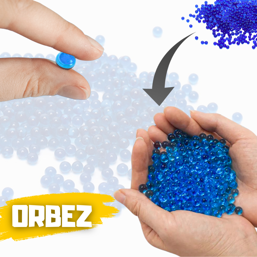 Orbeez Bolinhas de Gel Para Arminha Elétrica e Decoração Planta Cresce na Água Anti Stress