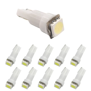 Kit 10 Lampada T5 1 Led Branco 12v