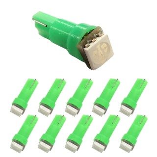 Kit 10 Lampada T5 1 Led Verde 12v
