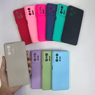 Capinha Para Xiaomi Mi 11T/Mi 11T Pro // Capa Case Silicone Aveludada Colorida Forrada (CF26) (2)