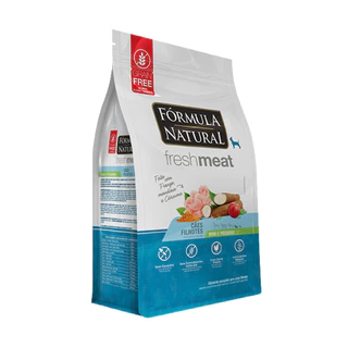 Fórmula Natural Fresh Meat Cães Filhotes Portes Mini E Pequeno Pacote 7KG