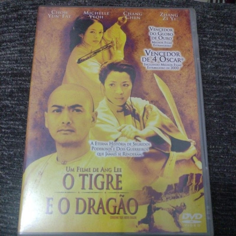 DVD Filme Original O Tigre e o Dragão | Shopee Brasil