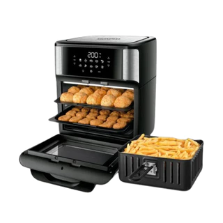 Fritadeira Elétrica/ Air Fryer Mondial AFO-12L-BI Oven 12L Inox