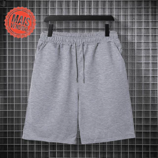 Shorts Moletinho Bermuda de Moletom Pra Treino Casual Esportiva Adulto Masculino Com Bolsos
