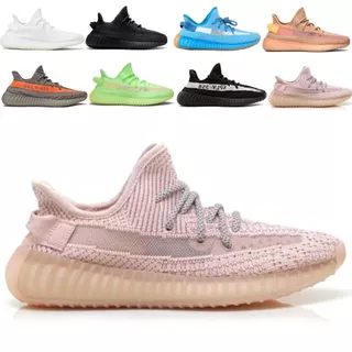 Tênis Feminino Yeezy Boost 350 V2 Premium Refletivo Alta Qualidade , Corrida , Caminhada , Super Confortavel 1º Linha