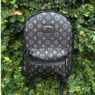 Mochila Bolsa De Ombro Couro Ecologico Reforçada Feminina Escolar Faculdade Media Promoção