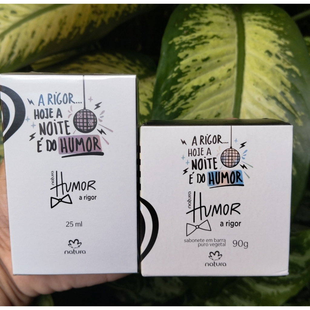Kit Masculino Humor a Rigor Natura ( Perfume Miniatura + Sabonete ...