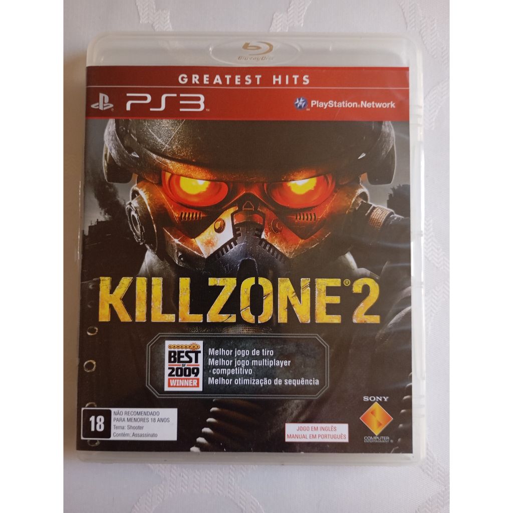 Killzone 2 original do ps3