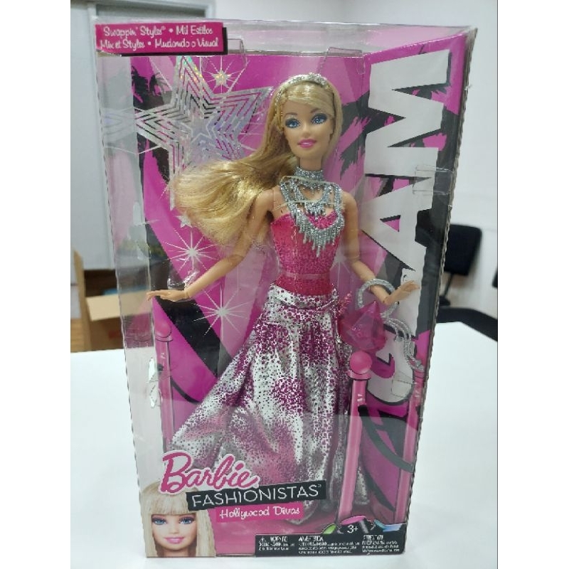 BARBIE Hollywood Divas Shopee Brasil