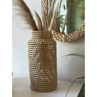 Jarro Para Flores Vaso Mesa De Jantar Decoração Rústica