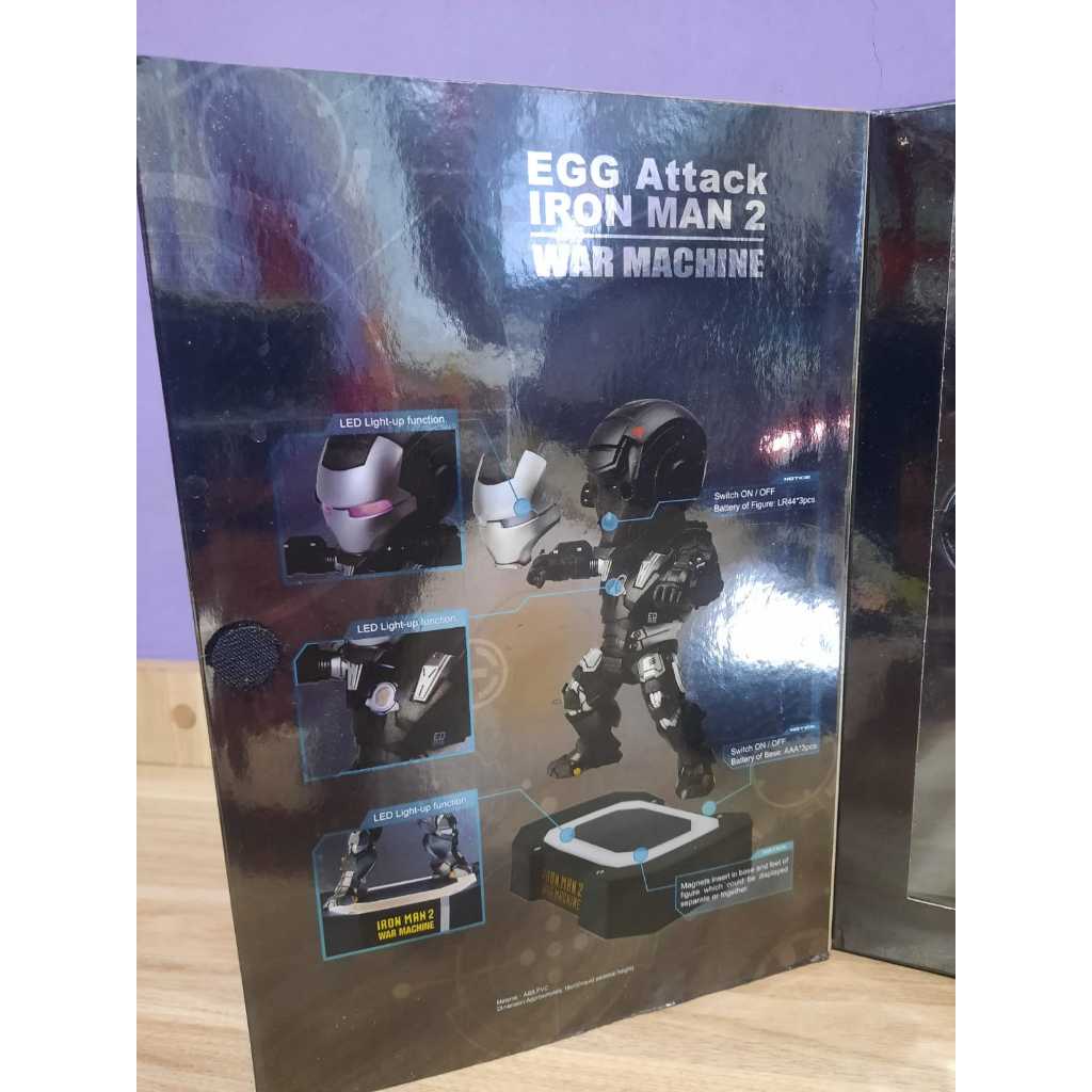 Iron Man 2 War Machine Egg Attack | Shopee Brasil