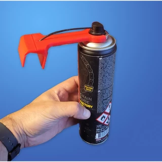 Guia para óleo Lubrificante de Correntes Chain Oiler Suporte Spray Bicicletas e Motos