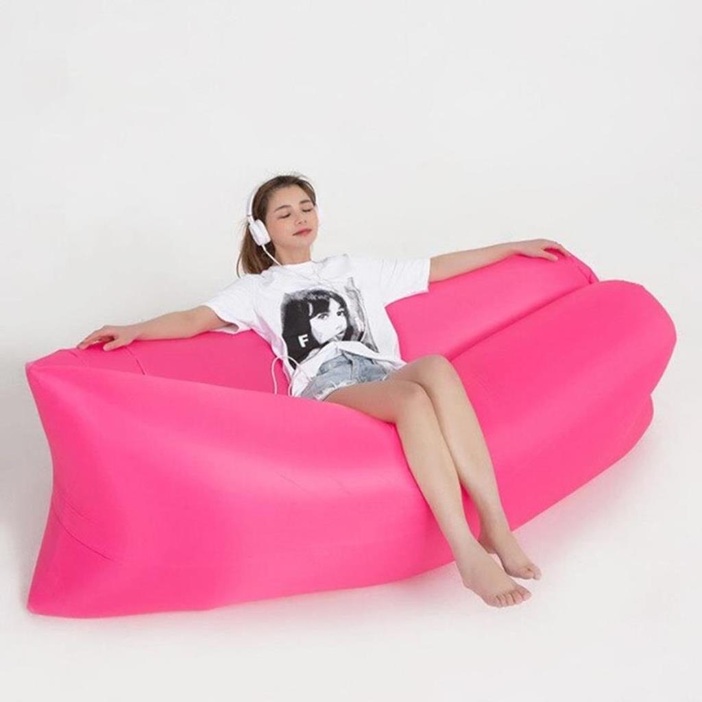Sofa Inflavel Preguicoso Camping Praia Saco De Dormir Cama Portatil de ...