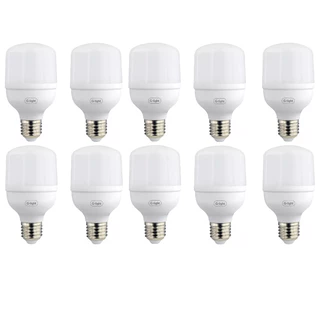 Kit 10 Lâmpadas LED Bulbo 20W 6500K Branco Frio - G-Light