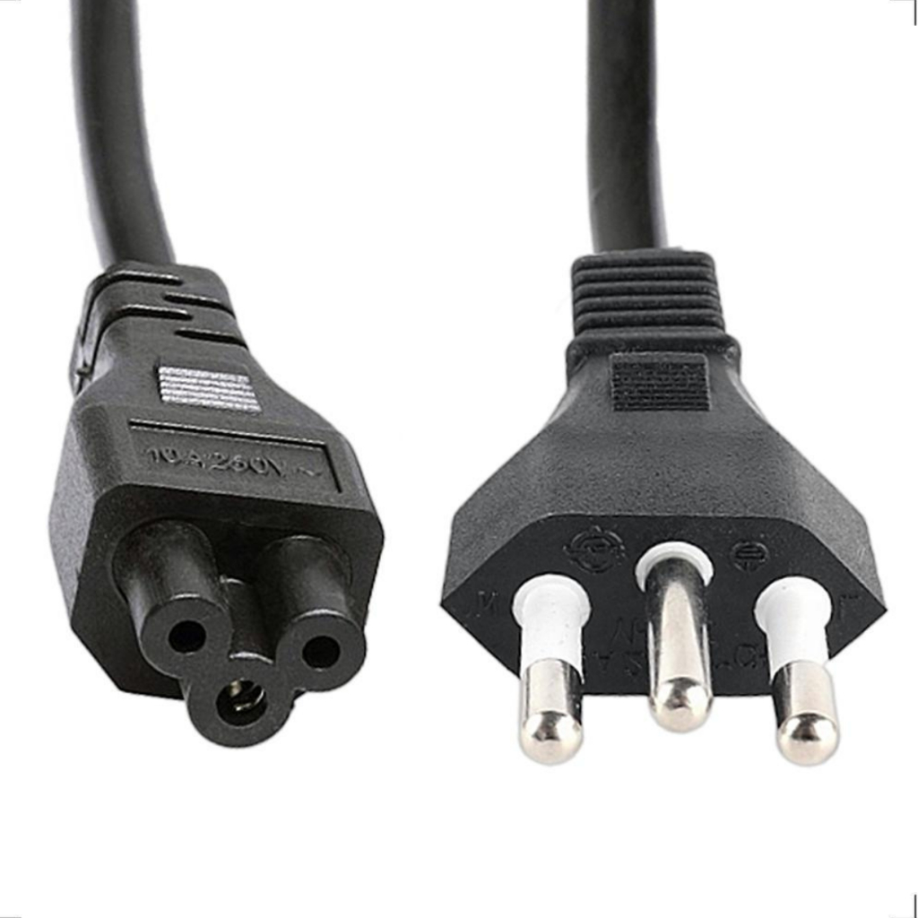 Cabo Força Energia Tripolar 3 Pinos Tipo Fonte Notebook Tv Reforçado Mickey 110v/220v