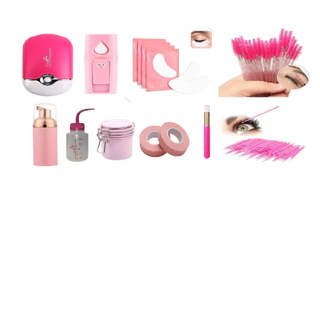 Kit Completo Iniciante Para Extensão De Cílios e Sobrancelha ideal para lashes