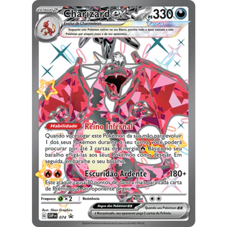 Carta Charizard EX Promo Ultra Rara - Pokémon TCG Original COPAG