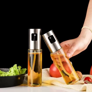 kit 2 Spray Pulverizador Vidro Inox Borrifador Azeite Vinagreessenciais De Cozinha Promoções -HX10024