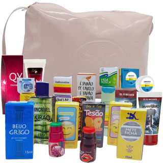 Kit Erotico Sex Shop Casal Adulto - Kit 20 Peças