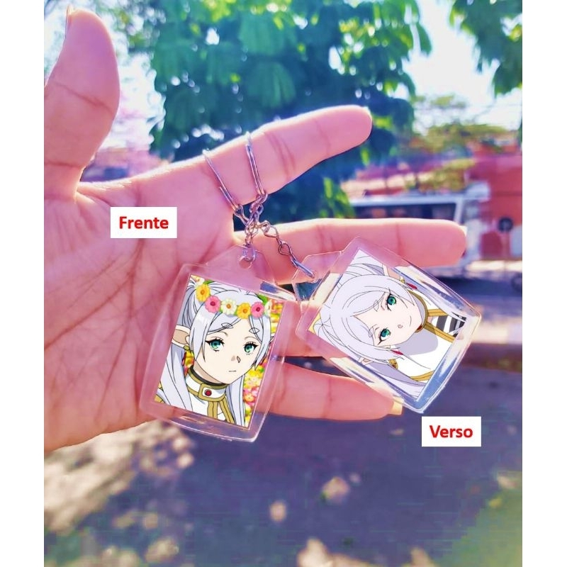 Frieren chaveiro anime acrílico