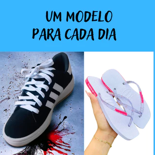 KIT TÊNIS + Chinelo Feminino Super Confortável calce fácil Promoção Lançamento