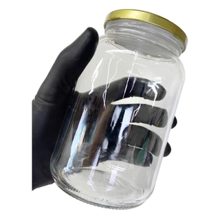 10 Pote De Vidro Conserva Para Saladas E Bolo 500ml Geleia