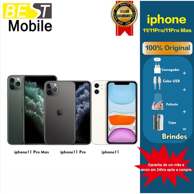 iPhone 11 Pro/ 11 Pro Max 64/256 Gb 100% Original Com Garantia