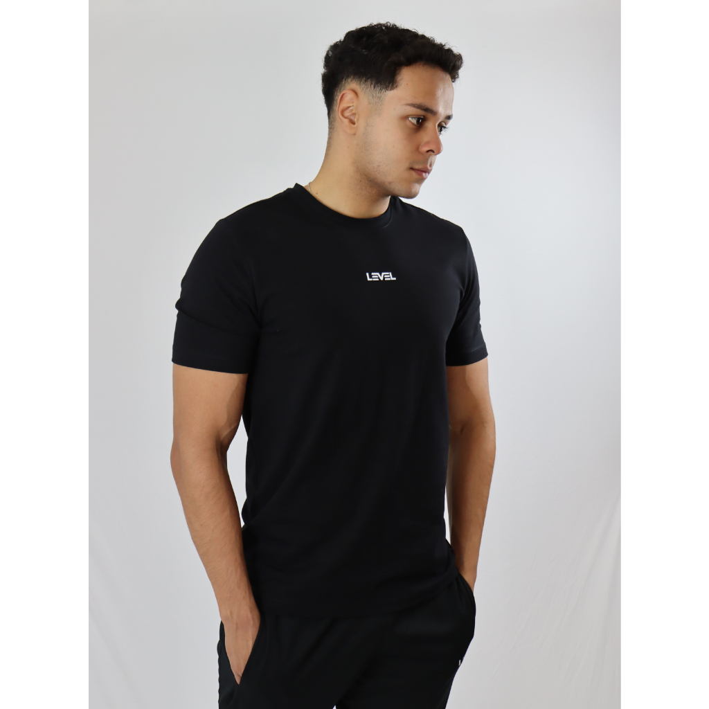 Camiseta Masculina Algodão Peruano Elastano Premium