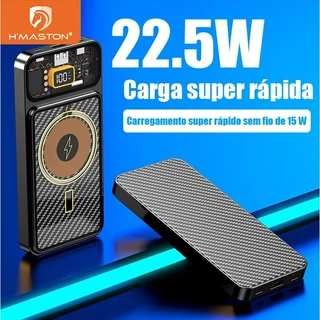 HMASTON YD-33 carregador portátil 10000mAh display LED digital banco de potência para celular