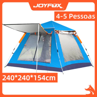 Barraca De Camping Acampamento 4/5 Pessoas 240 * 240 * 154cm JOYFOX
