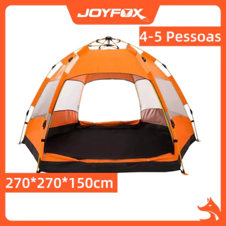 Barraca Camping 5-8 Lugares Grande Ventilacao 270*270*150cm JOYFOX