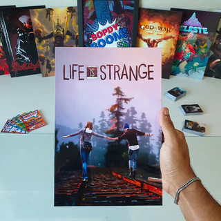 Life is Strange Placa decorativa mdf quadro decoração parede presente Jogos / Games / Setup Gamer