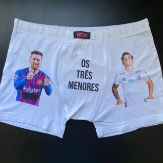 Cueca Box Personalizada Messi e Soteldo "Os três menores"