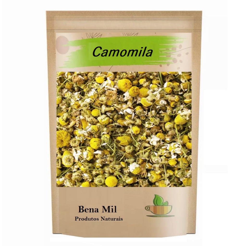 Camomila Pura para Chá 100g/500g/1kg - Alta Qualidade - Safra Nova